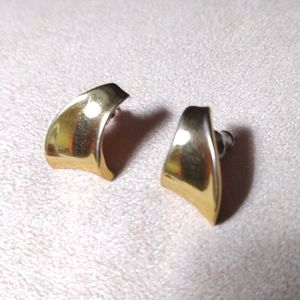 GIVENCHY 1982 GOLD EARRINGS